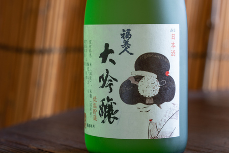 美人画入り蔵内限定酒 福美人 大吟醸720ml