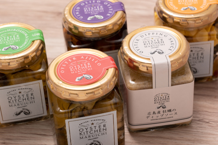 広島安芸津産 牡蠣オイル漬け 小瓶5種セット