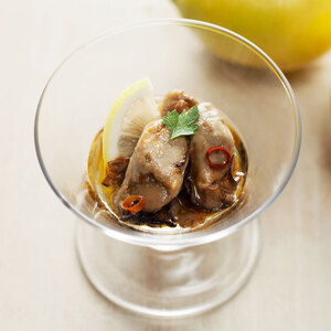 広島安芸津産 牡蠣オイル漬け小瓶 4種セット(OS-4)