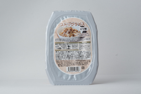 非常食　【長期保存可能】ストックライスとり飯　２００ｇ×２４個