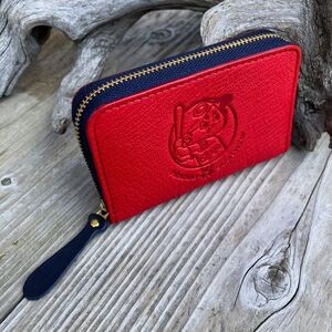 【広島東洋カープ×広島ジビエレザー】東広島産天然鹿革ラウンドファスナーミニ財布-上品なジビエ鹿革&スムーズ開閉!ポケットにすっぽり収まる贅沢な逸品