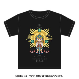 「広島 TEAM iXA」の三種の神器コラボTシャツ feat.白鳥神社(M) 