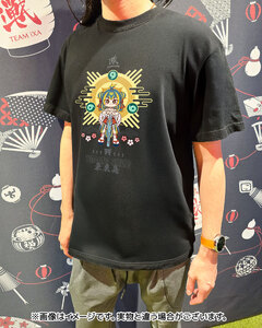 「広島 TEAM iXA」の三種の神器コラボTシャツ feat.白鳥神社(M) 