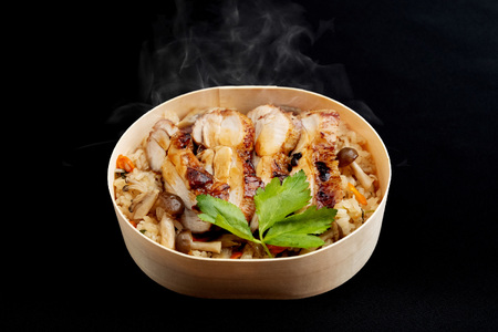 冷凍 東広島こい地鶏わっぱめし 220g×2個