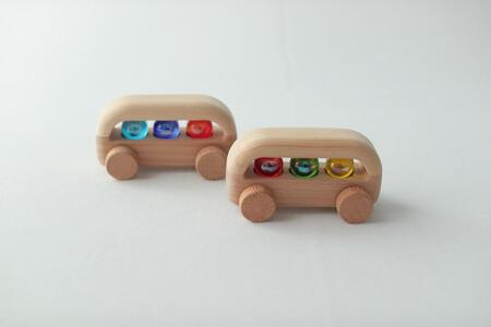 くるまビー玉3個