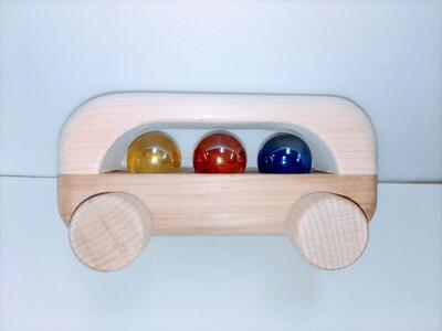 くるまビー玉3個