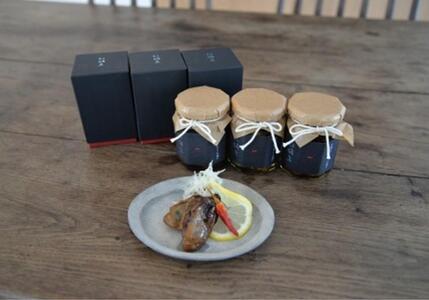 【ギフト用】牡蠣屋のオイル漬け(化粧箱入り)3個