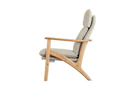 【浜本工芸】ナラ無垢フレーム No.8004リクライニングセット