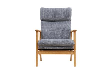 【浜本工芸】ナラ無垢フレーム No.8004リクライニングチェア