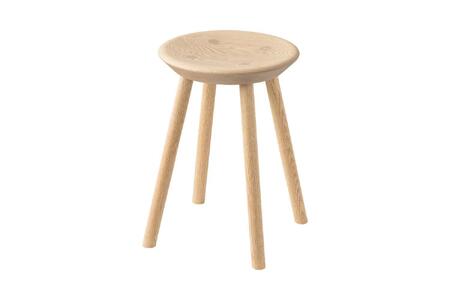 【浜本工芸】オーク無垢 7503スツール ダイニングテーブル用