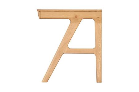 【浜本工芸】ナラ無垢　No.0984デスク［幅110cm］