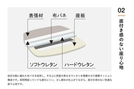 【浜本工芸】オーク無垢 DA-8254 ショートアーム カバーリング仕様