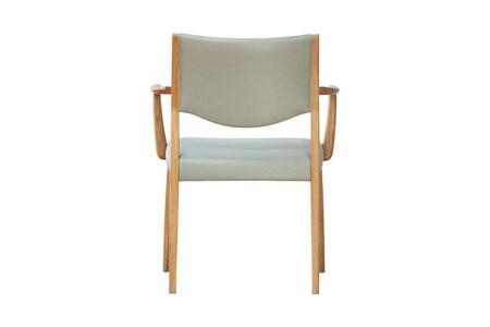 【浜本工芸】ナラ無垢 軽量チェア DA-5404 フルアームチェア