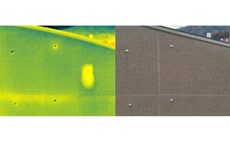 赤外線カメラ搭載ドローンを使った専門家によるマンションの外壁・屋根・雨漏り点検サービス券