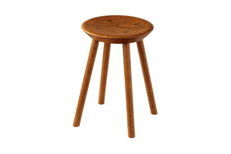 【浜本工芸】オーク無垢 7500スツール ダイニングテーブル用