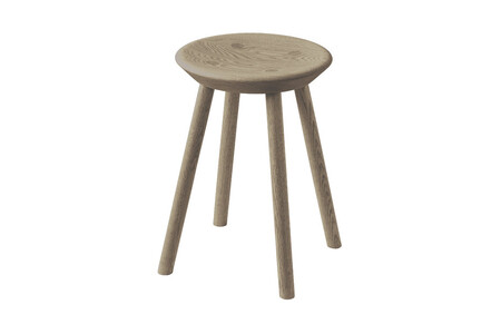 【浜本工芸】オーク無垢 7505スツール ダイニングテーブル用