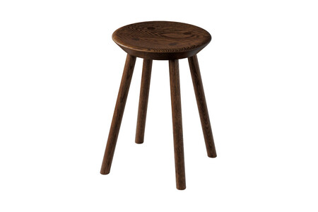 【浜本工芸】オーク無垢 7508スツール ダイニングテーブル用