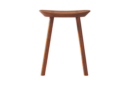 【浜本工芸】オーク無垢 7550スツール ダイニングテーブル用