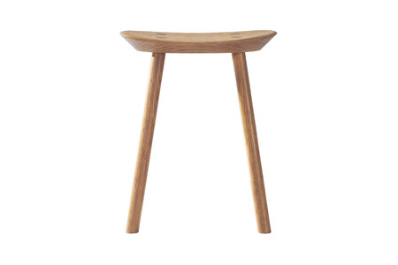 【浜本工芸】オーク無垢　7554スツール　ダイニングテーブル用