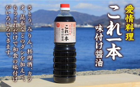 味付け醤油 1L×3本 濱口醤油[XAA049]