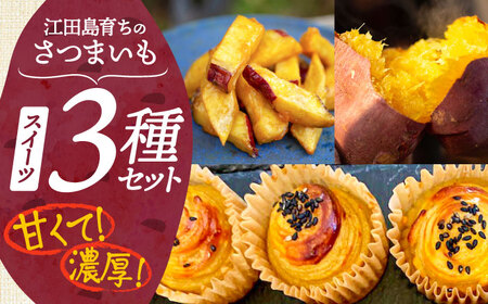 さつまいもスイーツ 3種詰め合わせ さつまいも[XAD008]