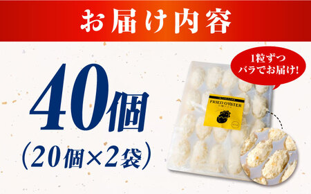 牡蠣 冷凍カキフライ40個牡蠣[XCU002]