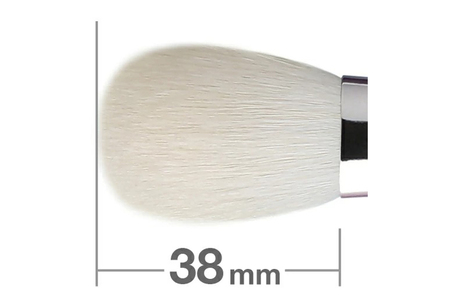 白鳳堂 化粧筆 J110 チーク 丸平【メイクブラシ 化粧筆 チークブラシ 高級筆 職人技 手作り 日本製 ギフト 贈り物】 46-21