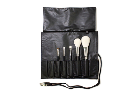 白鳳堂 化粧筆 スターター5本セット【メイクブラシ 化粧筆 フェイスブラシ チークブラシ アイシャドウブラシ 高級筆 職人技 手作り 日本製 セット ギフト 贈り物】 46-34