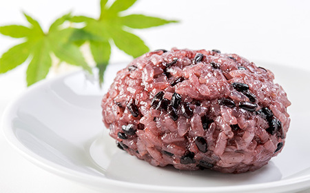 【きっちんたまがわ】黒米玄米のおはぎ8個入り2箱【1282120】