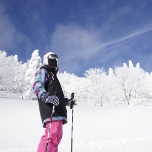 恐羅漢スノーパーク　リフト券と食事券ペアチケット【1028040】
