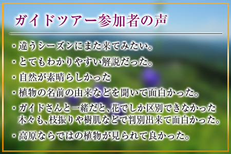 国定公園を見渡す『雲月山』専属ガイドと巡るトレッキング体験プラン GE014_002