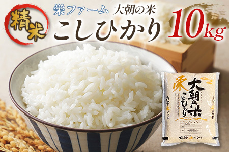 栄ファーム 大朝の米こしひかり 精米10kg 2025年産米 米どころ北広島町のおいしいお米 10月中旬以降発送_SA091_003