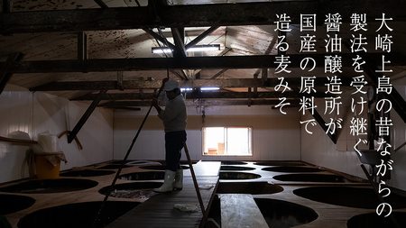 味噌 弥作の麦みそ 1.6kg 800g 2袋 セット