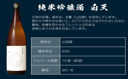 日本酒 天美2種 日本酒 ES