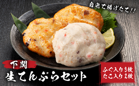 生 てんぷら セット 5枚 ET006