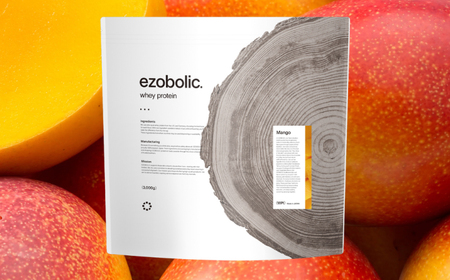 【WPIマンゴー風味】 EZOBOLIC プロテイン 1kg WPIプロテイン LG