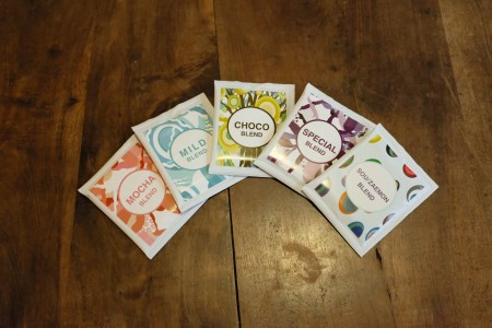 ドリップパックブレンド5種セット(合計50枚) こだわりコーヒーセット FB06-NT