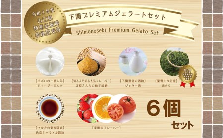 【6個セット】アイスクリーム アイスジェラート6種 ジェラート EZ