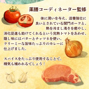 関門ポーク バターポークカレー 5袋 カレー EW110