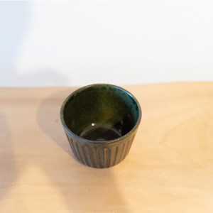 しのぎのそば猪口 緑色 GQ029