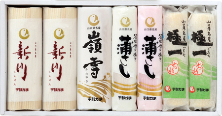 ふるさと浜(新川×2本 嶺雪×1本 吟撰蒲さし(紅)×1本 吟撰蒲さし(白)×1本 極一ちくわ×2本) かまぼこ かまぼこ 宇部