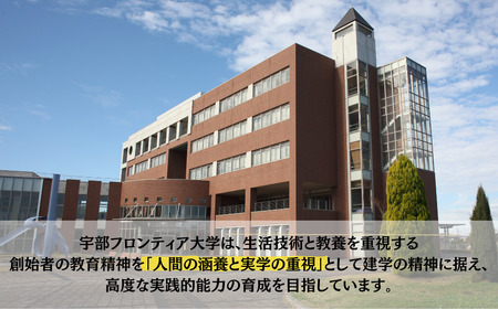 宇部フロンティア大学への人材育成支援補助金 寄附額 10,000円 | 山口県 宇部市 宇部フロンティア大学 人材育成 支援 心理学部 看護学部 学生支援 EM01-FN