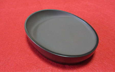 赤間硯　楕円硯（大） AW06_1