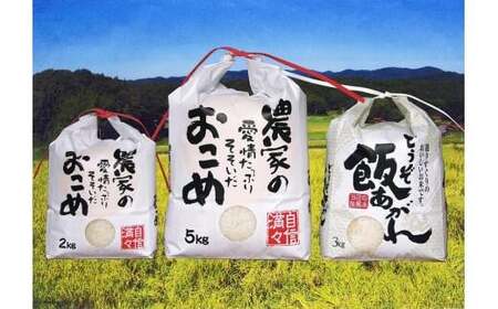 令和7年産 宇部市小野『大山産米』　精米10kg ヒカリ新世紀 コシヒカリ