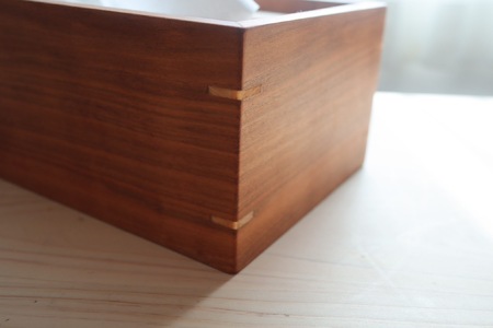 D285 サクラのティッシュケース