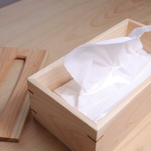D330 ヒノキのティッシュケース