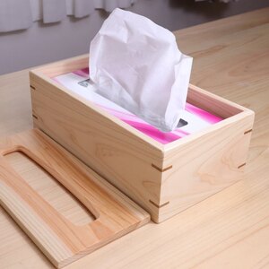 D330 ヒノキのティッシュケース