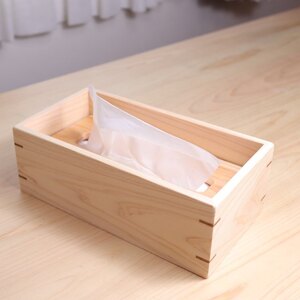 D330 ヒノキのティッシュケース