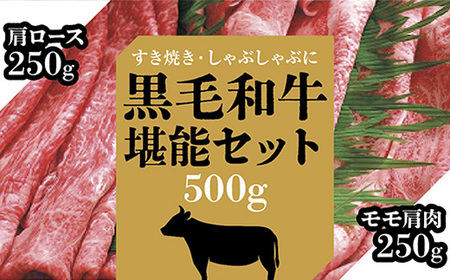 C-174 黒毛和牛薄切り詰合500g｜山口県山口市｜ポイント制ふるさと納税