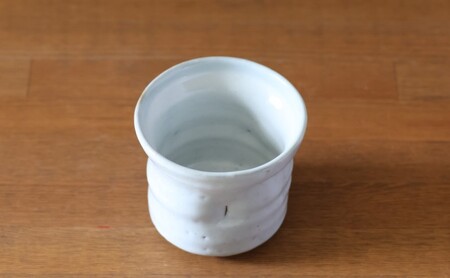 萩焼 ロックカップ 白萩釉 器 工芸品